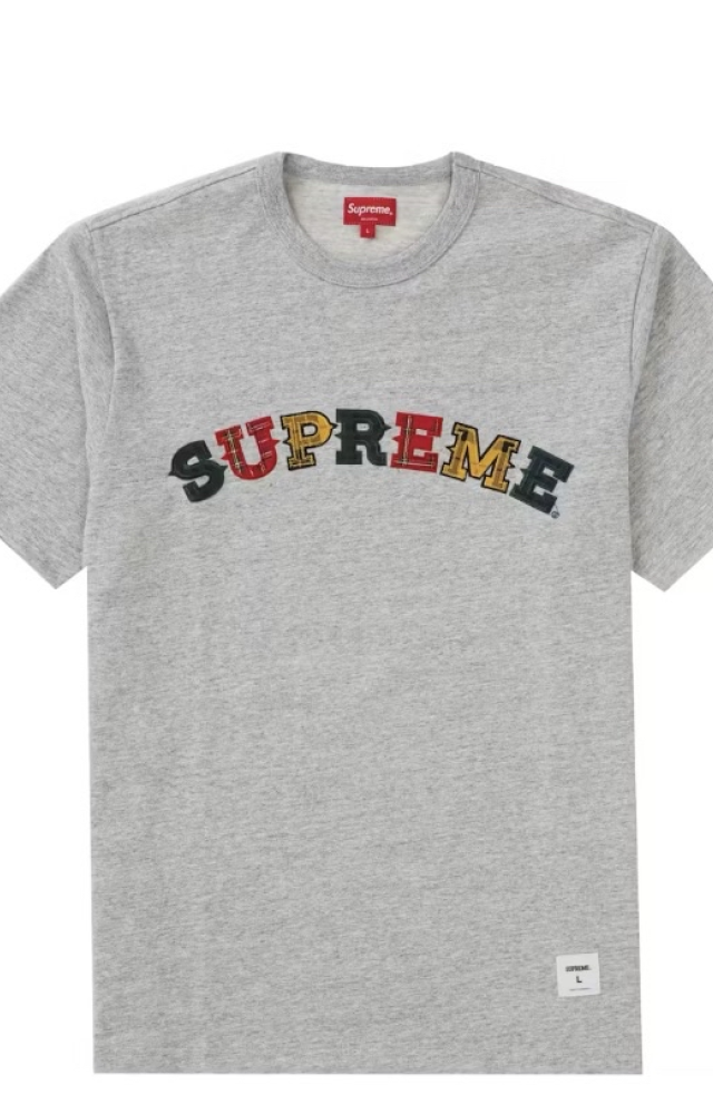 Supreme Plaid Appliqué Top